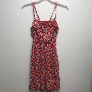 Rachel & Chloe Women’s Red Floral Dress Medium